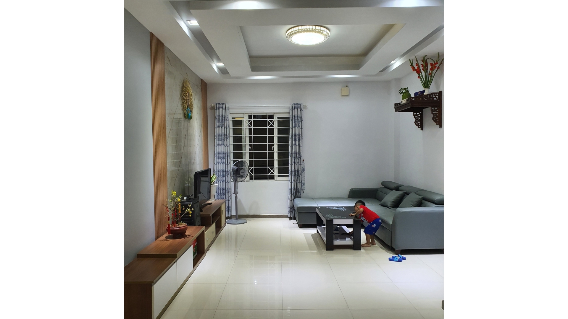 Thi công nội thất căn hộ chị Trang