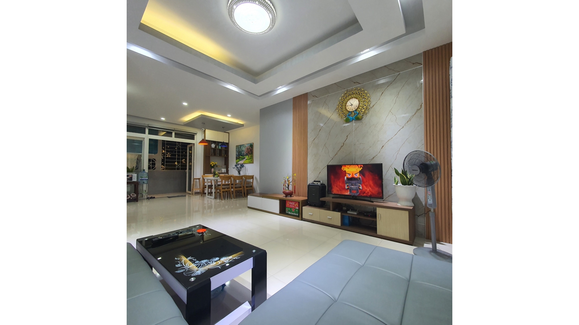 Thi công nội thất căn hộ chị Trang
