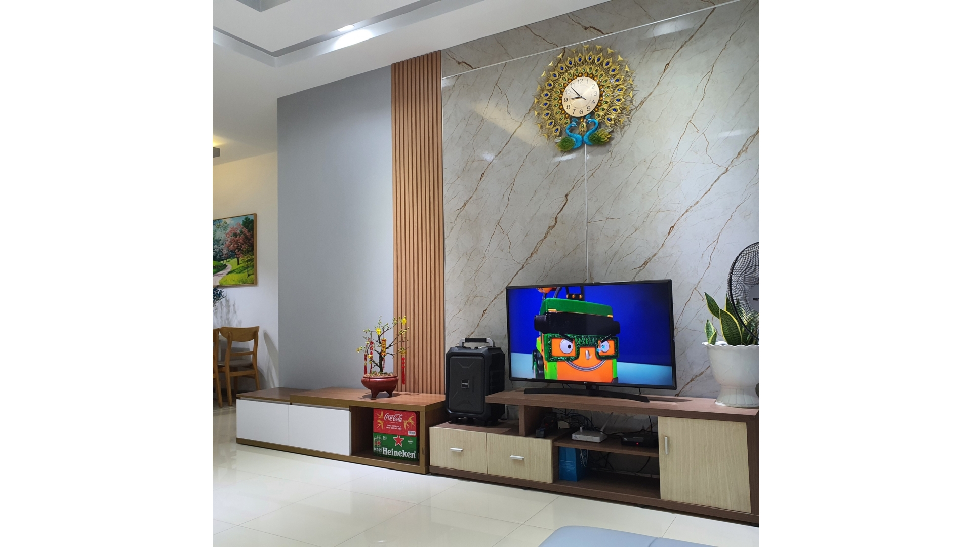 Thi công nội thất căn hộ chị Trang