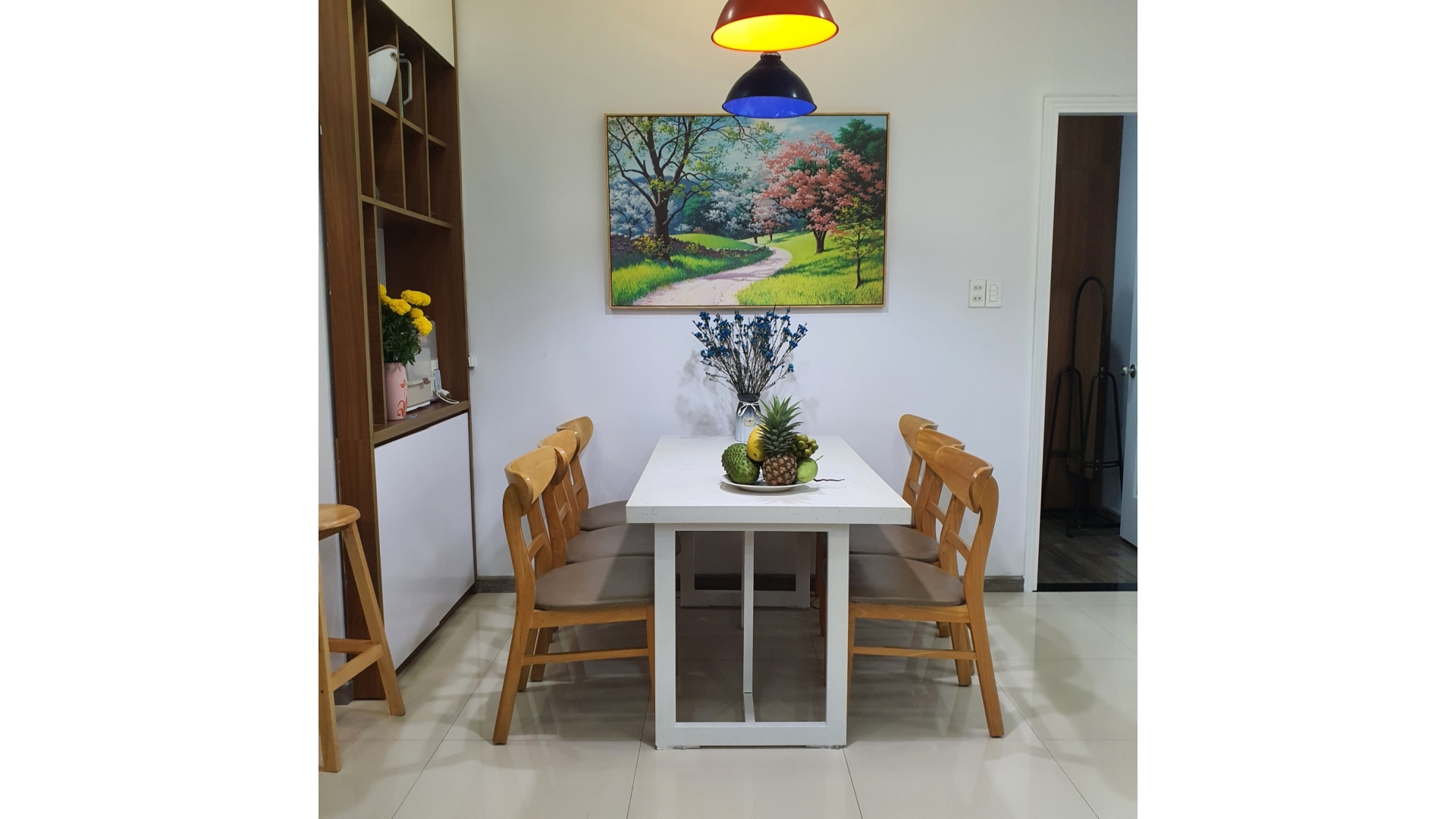 Thi công nội thất căn hộ chị Trang
