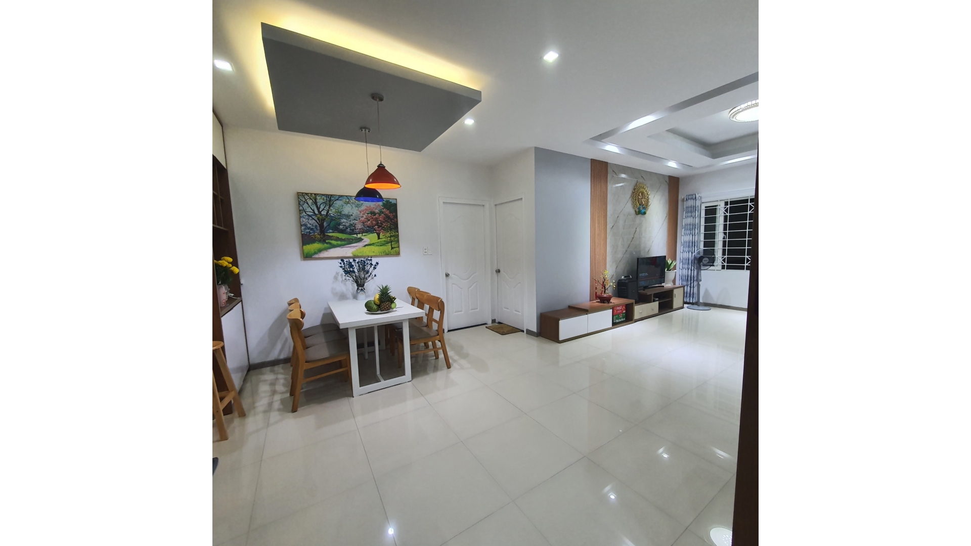 Thi công nội thất căn hộ chị Trang