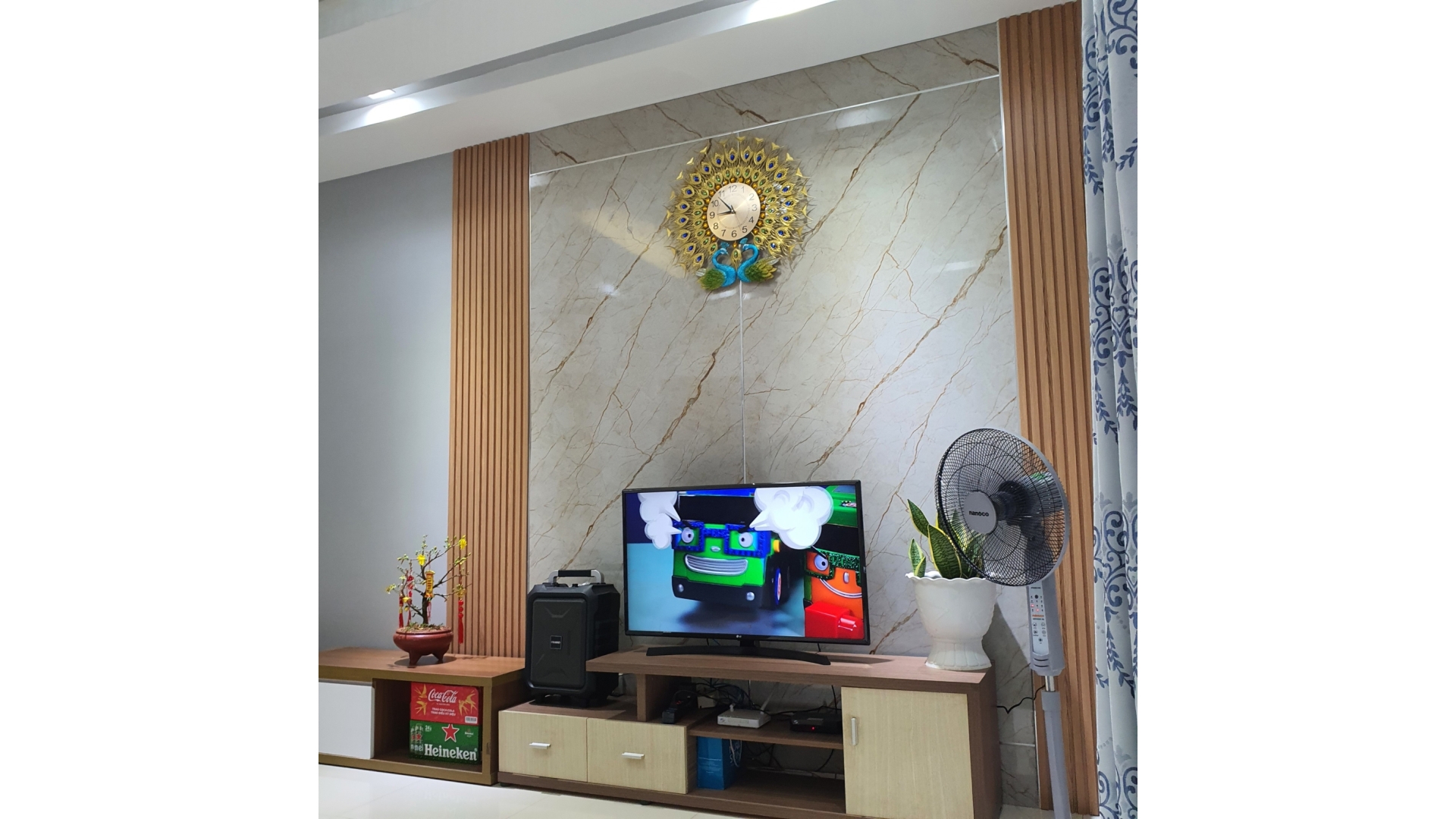 Thi công nội thất căn hộ chị Trang