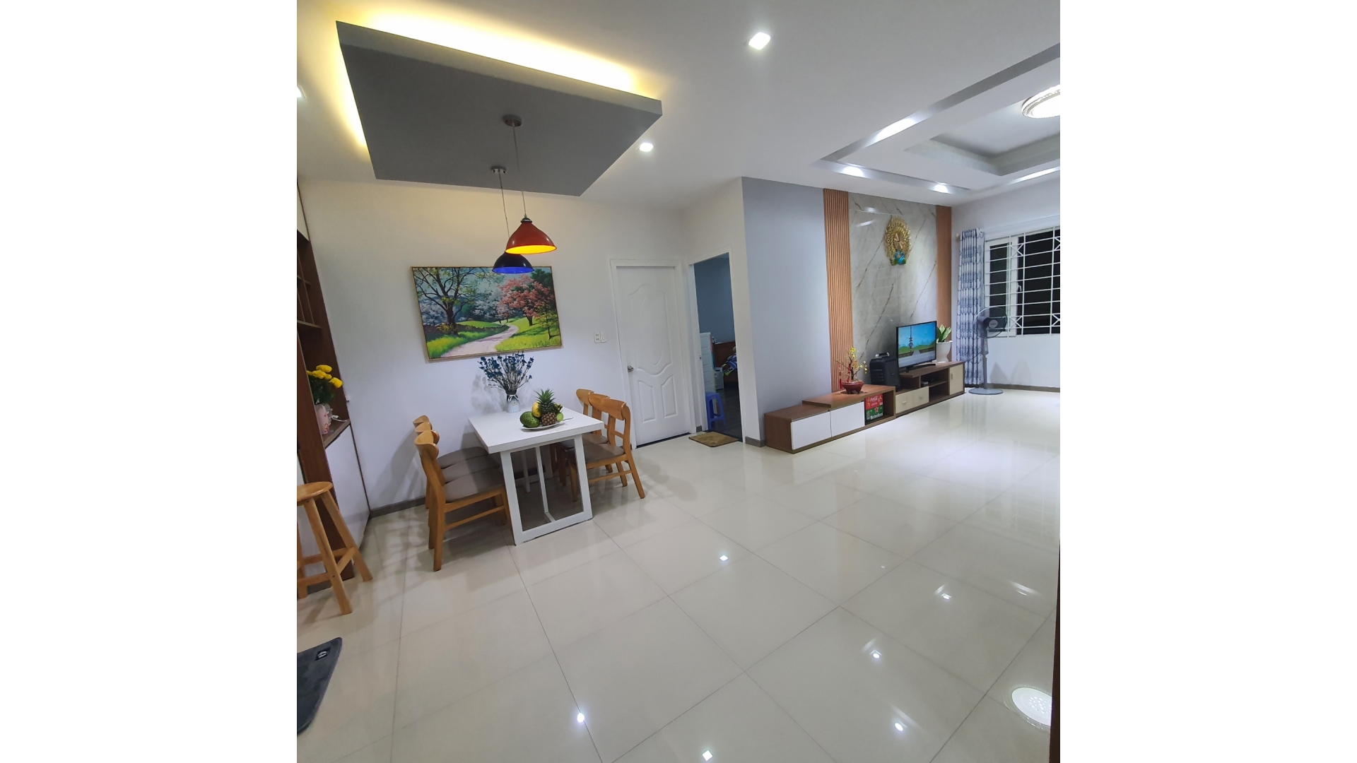Thi công nội thất căn hộ chị Trang